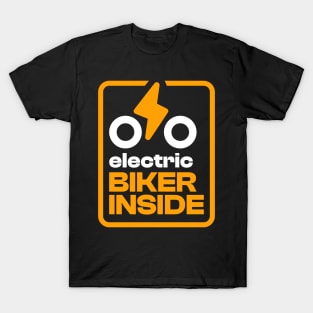 Electric Biker Inside T-Shirt